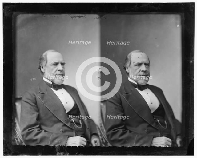 William Claflin of Massachusetts, 1865-1880. Creator: Unknown.