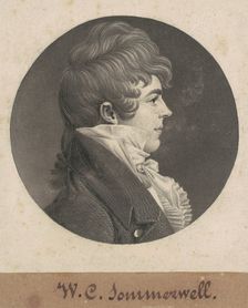 William Clarke Sommerville, 1808. Creator: Charles Balthazar Julien Févret de Saint-Mémin