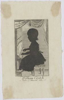 William Crotch (1775-1847) as Child, ca 1778. Creator: Anonymous