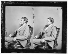 William Crutchfield of Tennessee, served in Union Army, between 1865 and 1880. Creator: Unknown