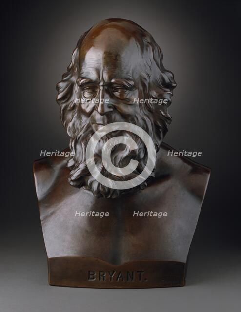 William Cullen Bryant, 1868. Creator: Launt Thompson.