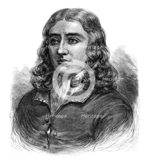 William Dampier, English buccaneer, sea captain, author and scientific observer, (1886). Artist: Unknown