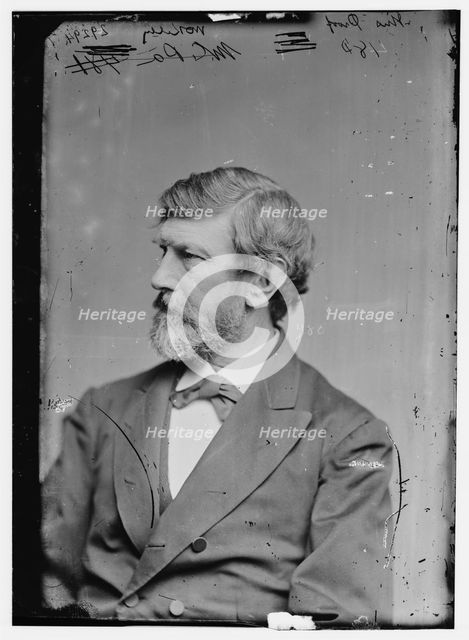 William Darrah Kelley of Pennsylvania, between 1870 and 1880. Creator: Unknown.