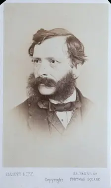 William Dobson R.A., after 1863. Creator: Elliott & Fry