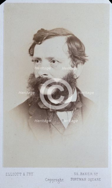 William Dobson R.A., after 1863. Creator: Elliott & Fry.