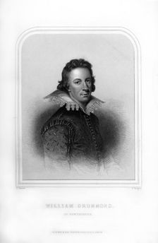 William Drummond, Scottish poet, (1870).Artist: J Rogers