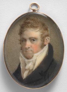William Dunlap self-portrait, c. 1805. Creator: William Dunlap
