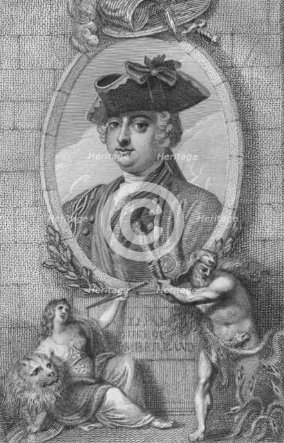 'William, Duke of Cumberland', 1790. Artist: Unknown.