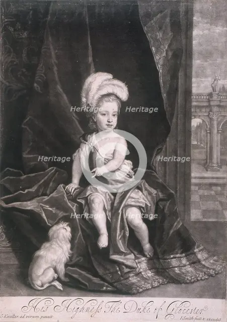 William, Duke of Gloucester, as a child, (c1720). Artist: Joseph Smith