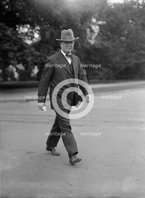 William E. Borah, Senator From Idaho, 1916. Creator: Harris & Ewing.