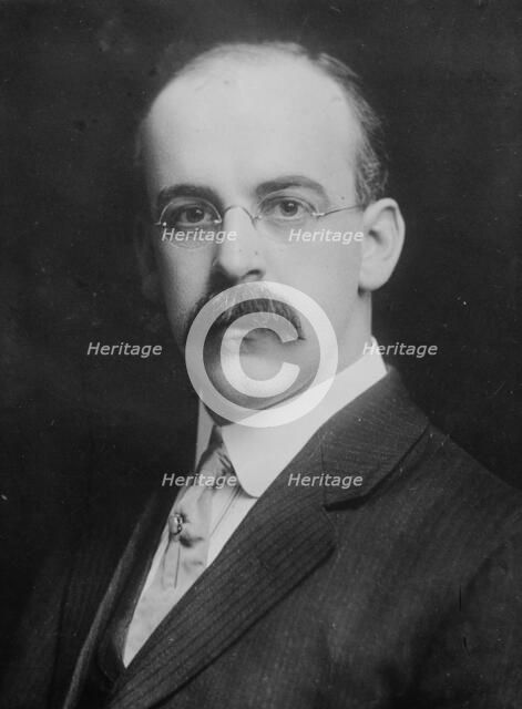William E. Robertson, President of Buffalo Federal League baseball team, 1914. Creator: Bain News Service.