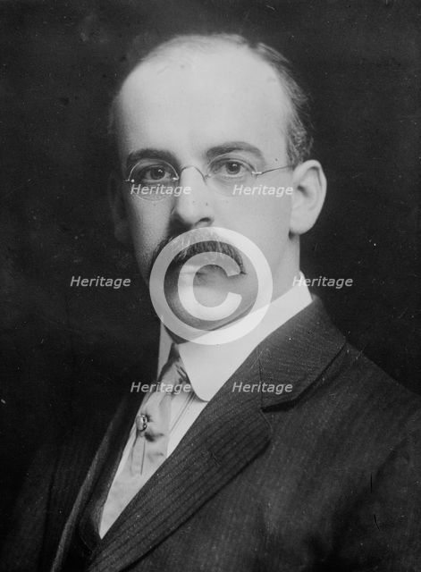 William E. Robertson, President of Buffalo Federal League baseball team, 1914. Creator: Bain News Service.