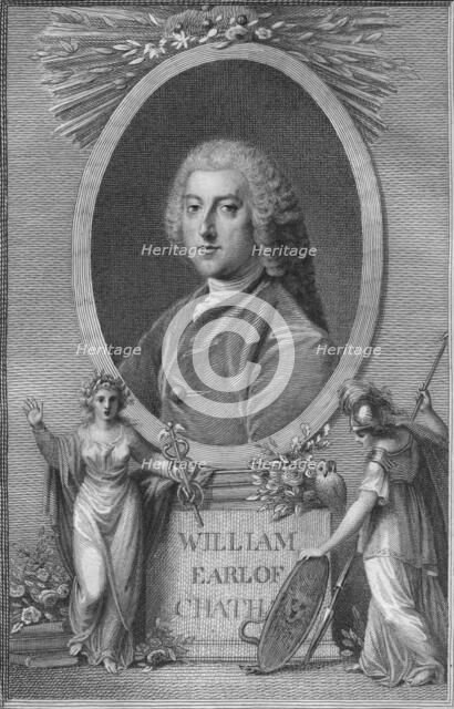 'William, Earl of Chatham', 1790. Artist: Unknown.