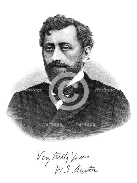 William Edward Ayrton (1847-1908), British physicist, electrical engineer and inventor, 1892. Artist: Unknown