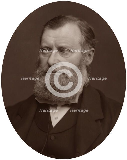 William Edward Forster MP, 1878.Artist: Lock & Whitfield