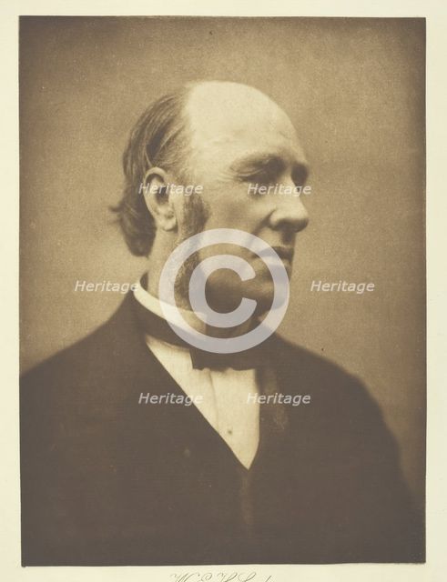 William Edward Hartpole Lecky, c. 1893. Creator: Henry Herschel Hay Cameron.