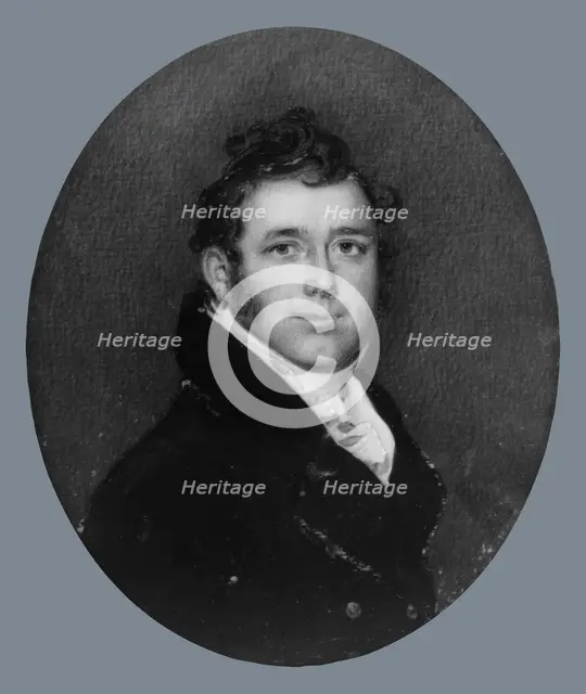 William Edward Wilmerding, ca. 1825. Creator: Benjamin Trott.