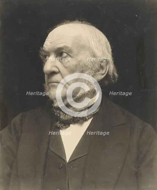 William Ewart Gladstone, 1890. Creator: Eveleen WH Myers.
