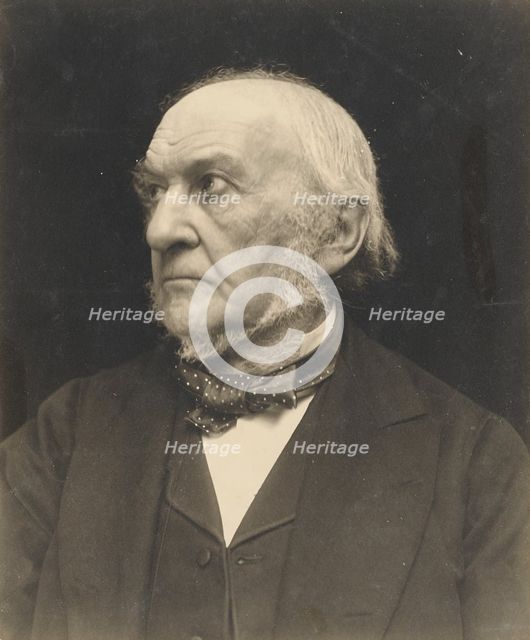 William Ewart Gladstone, 1890. Creator: Eveleen WH Myers.