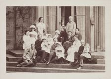 William Ewart Gladstone and His Family, between 1870 and 1880. Creator: George Watmough Webster & Son