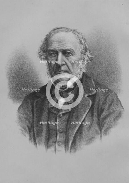 William Ewart Gladstone, British statesman, 1883 (1936). Artist: Unknown.