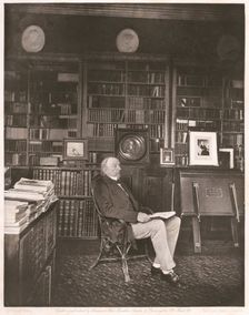 William Ewart Gladstone, c1884. Creator: Joseph Parkin Mayall
