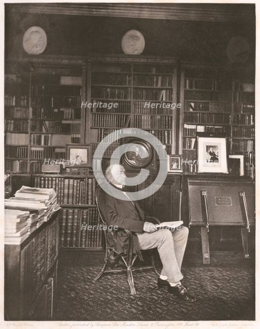 William Ewart Gladstone, c1884. Creator: Joseph Parkin Mayall.