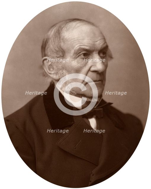 William Ewart Gladstone MP, British Liberal Prime Minister, 1882.Artist: Lock & Whitfield