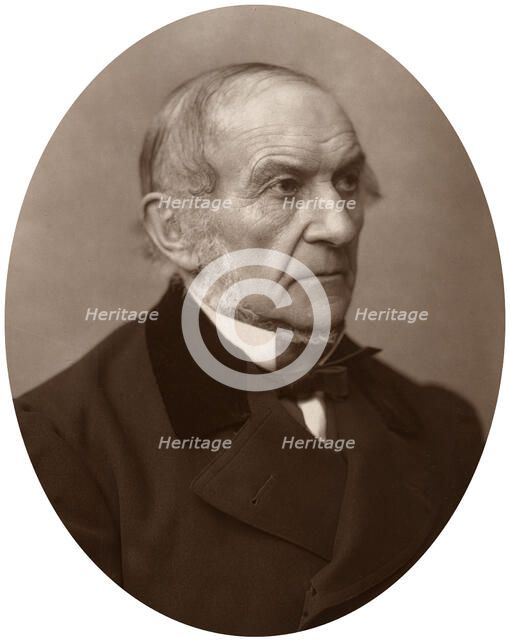 William Ewart Gladstone MP, British Liberal Prime Minister, 1882.Artist: Lock & Whitfield