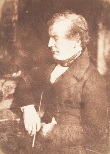 William Etty, 1843-47. Creators: David Octavius Hill, Robert Adamson, Hill & Adamson