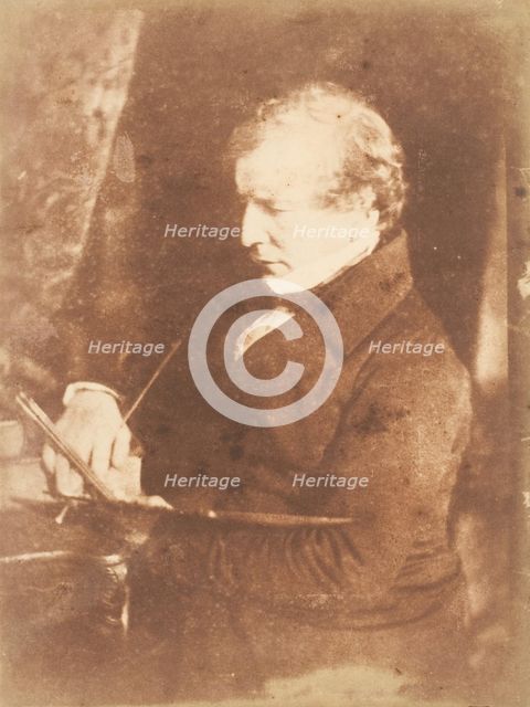 William Etty, R.A., 1843-47. Creators: David Octavius Hill, Robert Adamson, Hill & Adamson.