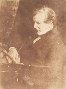 William Etty, R.A., 1843-47. Creators: David Octavius Hill, Robert Adamson, Hill & Adamson