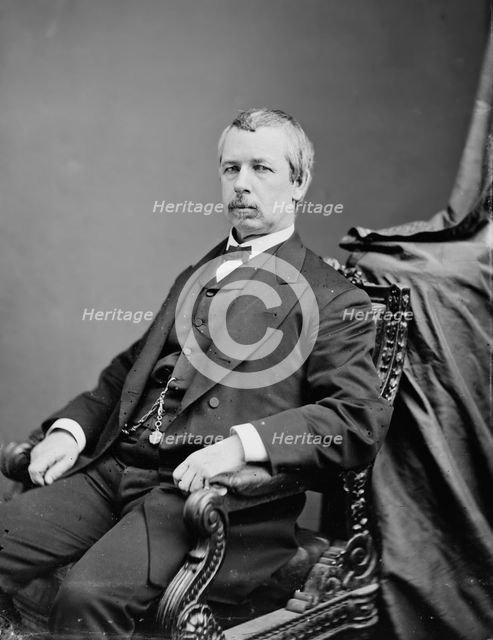 William Evans Arthur of Kentucky, between 1860 and 1875. Creator: Unknown.