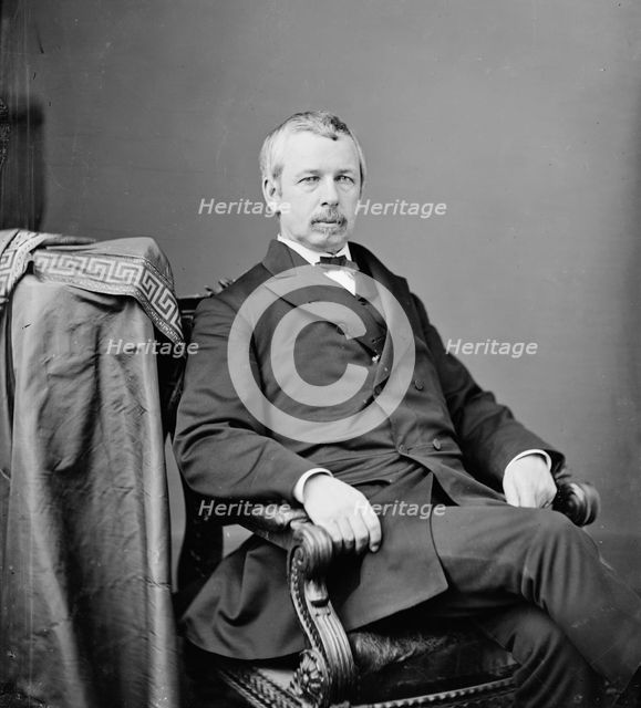 William Evans Arthur of Kentucky, between 1860 and 1875. Creator: Unknown.