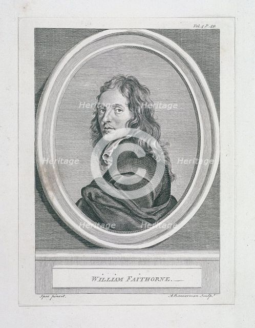 William Faithorne, c1800. Artist: Alexander Bannerman