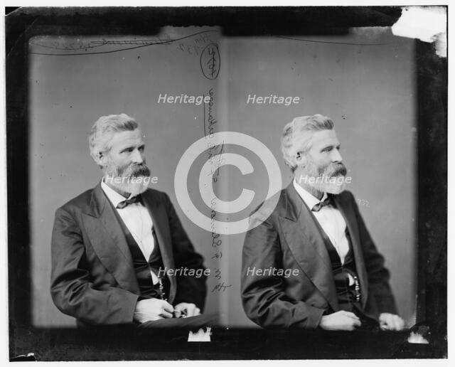 William Ferguson Slemons of Arkansas, 1865-1880. Creator: Unknown.