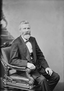 William Ferguson Slemons of Arkansas, between 1865 and 1880. Creator: Unknown