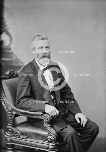 William Ferguson Slemons of Arkansas, between 1865 and 1880. Creator: Unknown.