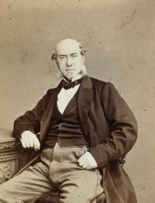 William Fergusson, 1867. Creator: Ernest Edwards