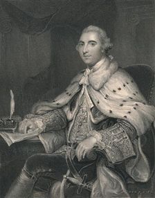 William Fitz-Maurice Petty, First Marquis of Lansdowne c1766, (early-mid 19th century). Creator: H Robinson