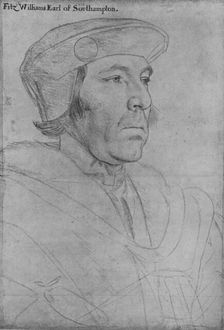 William Fitzwilliam, Earl of Southampton c1536-1540 (1945). Artist: Hans Holbein the Younger