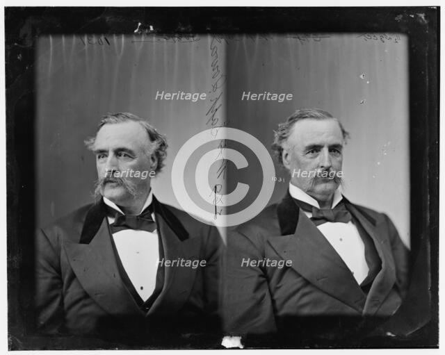 William Fletcher Sapp of Iowa, 1865-1880. Creator: Unknown.