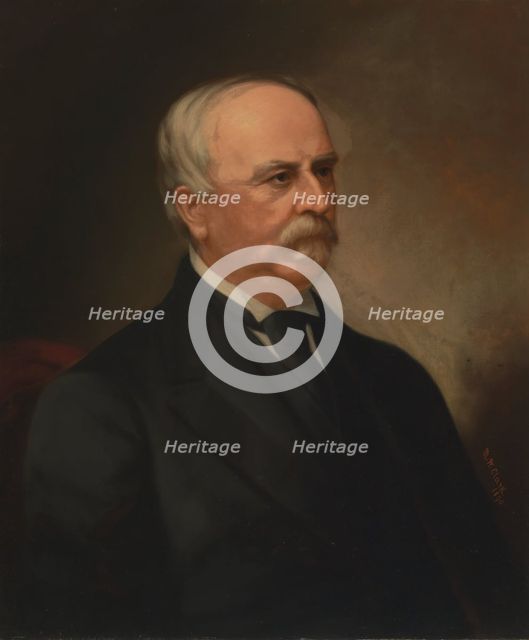 William Franklin Draper, 1890. Creator: Maurice W. Clark.