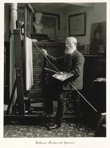 William Frederick Yeames, RA, c1889-1891. Creator: Ralph W Robinson