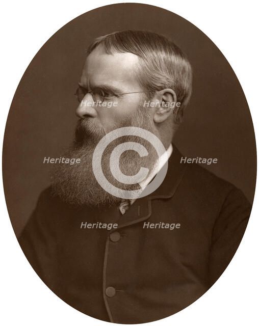 William Frederick Yeames, RA, English painter, 1883.Artist: Lock & Whitfield