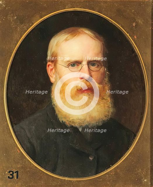 William Frederick Yeames, Self Portrait, 1884. Creator: William Frederick Yeames.