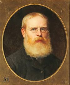William Frederick Yeames, Self Portrait, 1884. Creator: William Frederick Yeames