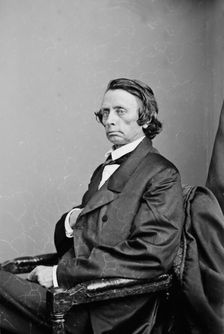 William Gannaway Brownlow of Tennessee, between 1855 and 1865. Creator: Unknown