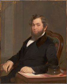 William George Fargo, c. 1855. Creator: Thomas Le Clear
