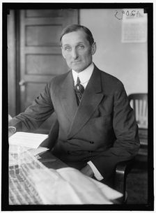 William Gibbs Mcadoo, between 1913 and 1918. Creator: Harris & Ewing